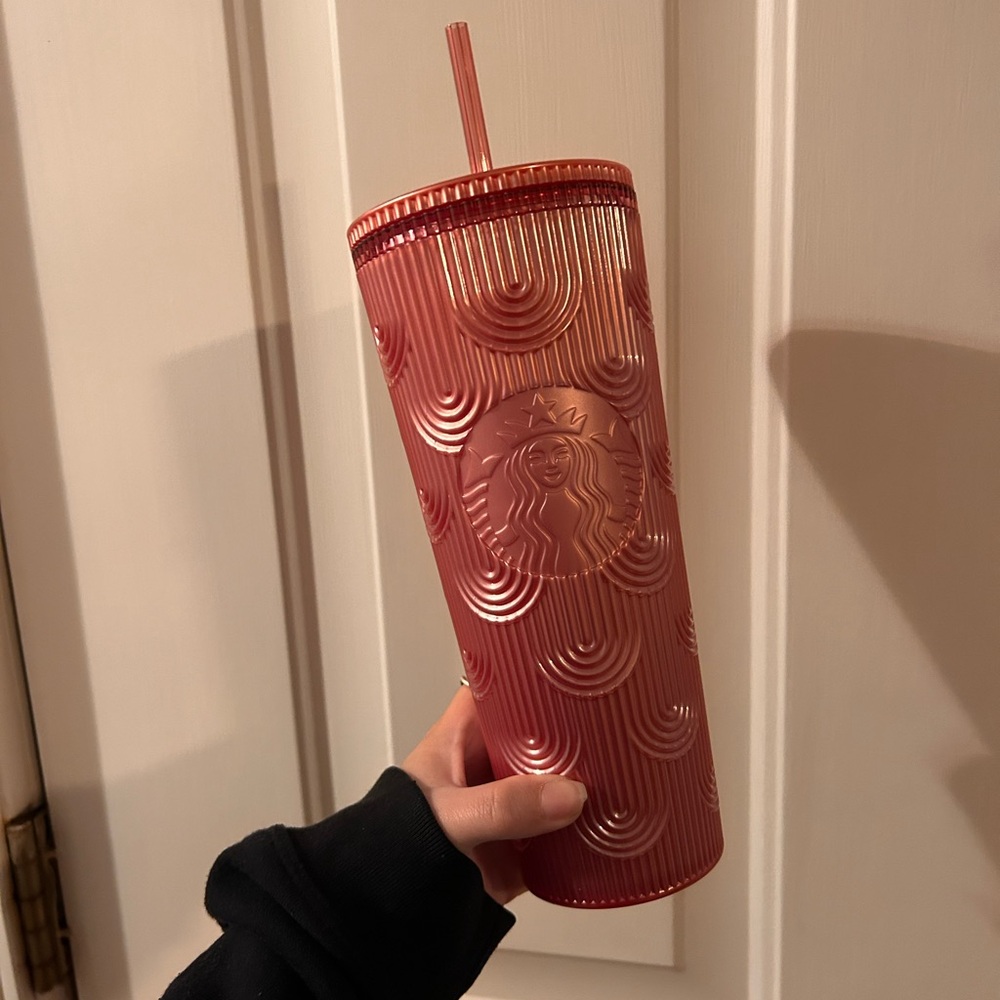 NWT, Pink Starbucks cup